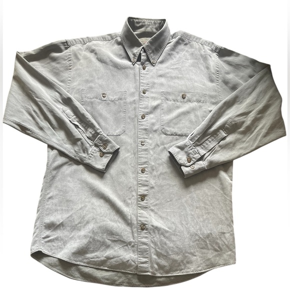 Scott Barber Long Sleeve Collared Shirt Size Medium - Picture 5 of 10